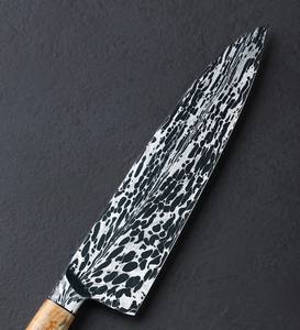 Couteau de chef en acier inoxydable de haute qualité avec manche en bois pour une utilisation en cuisine, pour un anniversaire de la fête des mères ou un cadeau de Noël. - Product Image 2