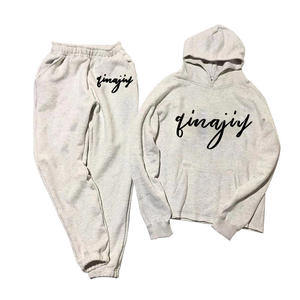 Personalizado de gran tamaño sudaderas puff Impresión de algodón francés Terry pulóver vintage Streetwear Sudadera con capucha Unisex - Product Image 3