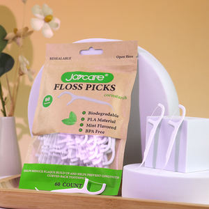 Filo filo filo di amido di mais vegano UHMWPE ecologico 100% il filo interdentale biodegradabile - Product Image 6