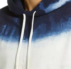 Beaux sweats à capuche délavés au soleil à la mode doux et lisse confortable séchage rapide vêtements de rue anti-rétrécissement tendance hommes sweat à capuche et bas quantité minimale de commande - Product Image 3