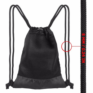 Custom Nylon <b>Drawstring</b> Gym <b>Bag</b> for Men – <b>Waterproof</b> Lightweight Foldable Sack Pack Sports <b>Bag</b> Low Price Wholesale - Product Image 4