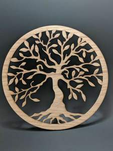 การแขวนผนังโลหะแบบทันสมัยมีเส้นหยักและพื้นผิวขัดเงาเพื่อพื้นที่นั่งเล่นที่หรูหรา - Product Image 3