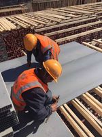 Panel de Encofrado de Plástico Hueco CONSO para Construcción de Villas, Alta Resistencia y Reutilizable, Tamaño Ajustable, Fácil de Montar