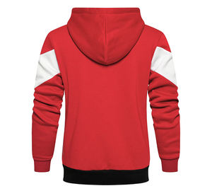 Custom Logo Print High Quality Zipper-Up Oversized <b>Hoodie</b> Unisex Polyester/Cotton <b>Men</b> Winter Waterproof Windproof <b>Lined</b> Terry - Product Image 4