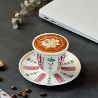 Tasse à café en céramique de style moyen-oriental, tasse à thé arabe, nouvelles tasses créatives, vente en gros