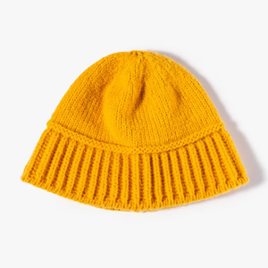 Gorro tejido con logotipo bordado personalizado, gorro cálido de invierno para niñas - Product Image 2