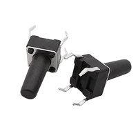 Interrupteur tactile VAOHM DIP VA-TSP4TB-S12H 6mm X 6mm X 12mm (1 sac/1000 pièces)