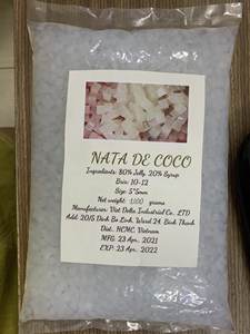 Nata de coco à base d'eau de noix de coco fraîche/Grossiste en boisson de fruits compressée/Mr.Leo + 84 965 467 267 - Product Image 2