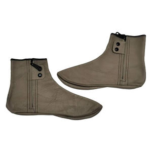 Chaussettes en cuir véritable antibactériennes et compatibles avec l'ablution, douces et flexibles, pour la prière et l'usage quotidien, haute qualité, vente en gros - Product Image 4