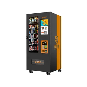 JSK Recherche d'agent Combo Snack Cold Drink 21.5 Inches Écran tactile Distributeur automatique Combo Distributeur de boissons pour snack