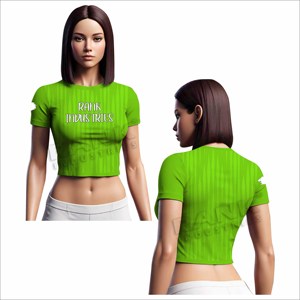 T-shirts courts à manches courtes pour femmes, vêtements de mode, utilisation en extérieur, fabriqués par le meilleur fabricant - Product Image 4