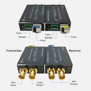 Mini convertisseur 12G-SDI vers fibre optique avec Tally et prise en charge RS485 Transmission vidéo 4K 60Hz Max 80km - Product Image 3