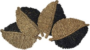 แผ่นปอกระเจาหญ้าทะเลจานกลมสำหรับตกแต่งห้องครัวการตกแต่งเฟอร์นิเจอร์ทำมือแบบดั้งเดิม - Product Image 3