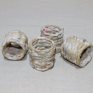 Artex Dong Thap Factory Handmade <b>Rattan</b> Tissue Box <b>Cover</b> Water Hyacinth Weaving for Eco-Friendly Home - Product Image 5