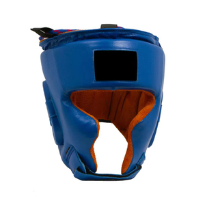 High Quality Leather Boxing <b>Head</b> Guard DUAL SPORT Unisex Comfortable <b>Training</b> MMA Protection - Product Image 1