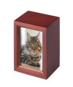Cadre photo pour animaux de compagnie urnes de crémation en bois pour cendres urnes en gros pour les cendres de chat et de chien urnes faites à la main - Product Image 5
