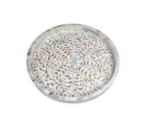 Admirable diseño de resina y fregona Bandejas para servir elegantes y mejores bandejas decorativas ecológicas y sostenibles en la India - Product Image 1