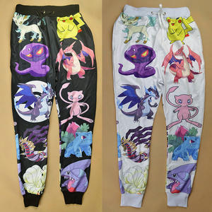 Joggers de sublimation bon marché de haute qualité 100% techniques brodées de service d'OEM de coton - Product Image 5