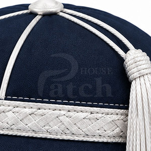 Refined Honour <b>Hat</b> Classic Traditional Ceremonial Headwear With Decorative Crown <b>Band</b> Premium Tassel Custom Formal Presentation - Product Image 6