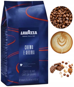 Lavazza Crema E Aroma Granos de café 1kg Mejor calidad Venta caliente Precio de fábrica al por mayor Tostado italiano Aroma rico Sabor fresco - Product Image 2