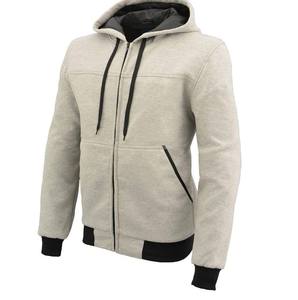 Sudaderas con capucha GSM 450 personalizadas altamente demandables para hombres, sudaderas con capucha de mezcla de algodón básicas personalizadas transpirables a la venta hechas en Pakistán - Product Image 3