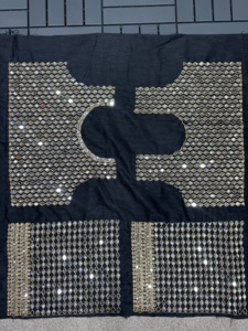 Bollywood haute qualité Saree rangoli soie correspondant Blouse élégant miroir travail femmes indien Festival fêtes mariages Diwali Sari - Product Image 6