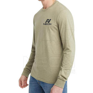 Camisas de Hombre de Manga Larga, Diseño Moderno, Color Personalizado, 100% Algodón Tejido, Transpirable, de Alta Calidad y Ecológicas - Product Image 3