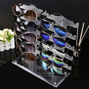Premium Design Convenient Foldable Acrylic Tray Display Rack Comfortable <b>Desk</b> Holder for Glasses <b>Storage</b> - Product Image 3