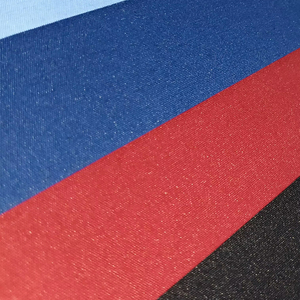 Usine en gros 58 largeur Poly coton chemise tissu 100% coton teint uni pour hommes et femmes robe de mariée - Product Image 1