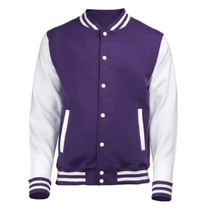 Dernière conception personnalisée laine Varsity Baseball School College University Veste hommes en cuir véritable Letterman Veste nouvel état teint - Product Image 4