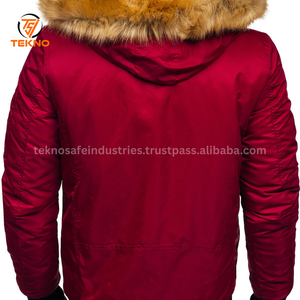 Chaqueta acolchada informal de gran tamaño cálida de nailon brillante de talla grande granate, nuevo diseño, logotipo personalizado, chaquetas acolchadas de invierno para hombre, servicio OEM - Product Image 5
