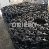 Qualité OEM HR100 HR180 HR260 HR360 MC180 maillon de voie de chaîne pour pièces de train de forage rotatif Mait