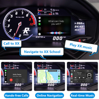 Kit de Interfaz de Módulo Decodificador Inalámbrico CarPlay y Android Auto para Actualización de Huracan MMI3G, para Lamborghini 2012-2018