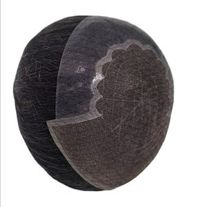 Perruque en cheveux humains Q6 Yaki, toupet pour homme, cheveux vierges Remy, trame unique, Bangladash Naturalizer Curl Bonnet, extension de cheveux Remi - Product Image 1