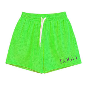 Pantalones Cortos Deportivos de Gimnasio con Logotipo Personalizado de Alta Calidad y Nuevo Diseño para Hombre, Pantalones Cortos de Compresión Estampados para Entrenamiento y Running 2 en 1 - Product Image 3