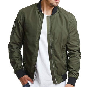 Chaqueta Bomber de lona ligera para hombre, ropa de calle impermeable para comodidad informal de moda diaria - Product Image 2