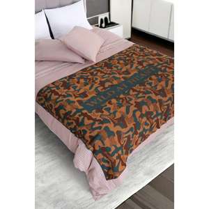 Camouflage Pattern Knitwear Durable <b>Blanket</b> From Turkey for Outdoor and Home Use - Product Image 3