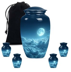 Urne funéraire en métal pour cendres humaines, vente en gros, pour adultes - Product Image 1