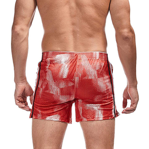 Nouveau style 2026 – Short de basketball personnalisé écoresponsable pour homme en polyester/coton, maille respirante, idéal pour la gym et l'entraînement, grandes tailles - Product Image 2