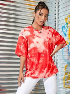 T-Shirt de sport actif pour femmes, de qualité supérieure, à quantité minimale de commande, de grande taille, ample et respirant, pour la course à pied - Product Image 3