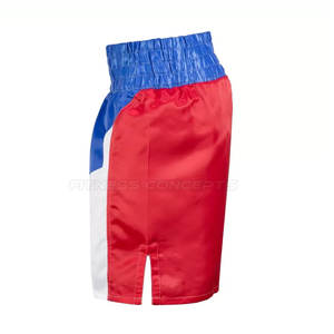 Pantalones cortos de boxeo lisos para hombre con logotipo personalizado Ropa deportiva de alta calidad Pantalones cortos de boxeo para hombre para correr - Product Image 3