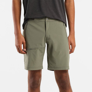 Pantalones cortos Cargo de nailon para hombre de calidad superior nuevos pantalones cortos de entrenamiento para correr hasta la rodilla ajustados estilo informal con patrón sólido - Product Image 1