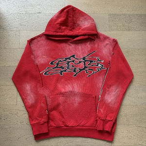 Sweats à capuche en coton pour hommes, surdimensionnés et lourds, surdimensionnés, avec logo, 100% coton, sweat-shirt à capuche - Product Image 6