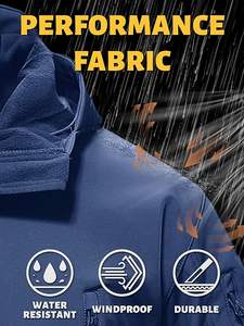 Veste softshell spéciale pour hommes manteau coupe-vent veste Offre Spéciale personnaliser veste softshell résistante à l'eau de haute qualité - Product Image 2