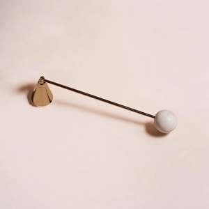 Stylish Brass <b>Candle</b> Snuffer Complementing <b>Candle</b> Holders And Decorative Centerpieces - Product Image 5