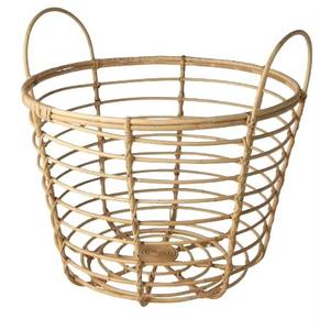 Panier en rotin en forme de fleur de luxe panier tissé à la main pour fruits collations blanchisserie jouets cuisine affichage décoratif utilisation de l'inde - Product Image 5