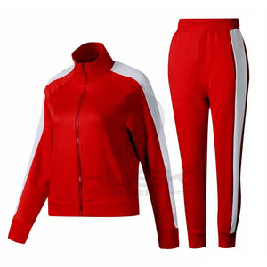 Jogger élégant costume femmes deux pièces survêtement fabricant rose survêtement ensembles femmes vêtements - Product Image 2