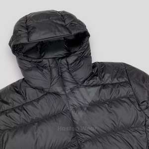 Manteau d'hiver de style vintage pour homme, veste matelassée à capuche, séchage rapide, coupe-vent, respirant, fabriqué au Pakistan, veste matelassée - Product Image 5