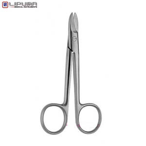 BEEBEE profesional 10 Cm/4 pulgadas de acero inoxidable quirúrgico recto Sh/Sh tijeras de corte de alambre MOL seguridad CE certificado - Product Image 2