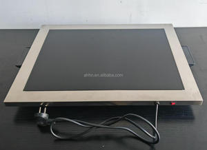 Plaque <span class=keywords><strong>chauffante</strong></span> en pierre frittée certifiée casher pour Shabbat, plateau chauffant pour garder les aliments au chaud - Product Image 5